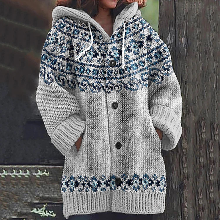 Neve - Klasický měkký pletený cardigan